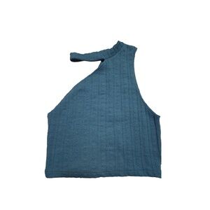 Zara Blue Sleeveless Women's Top